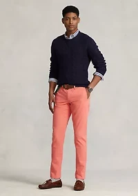 Stretch Straight Fit Chino