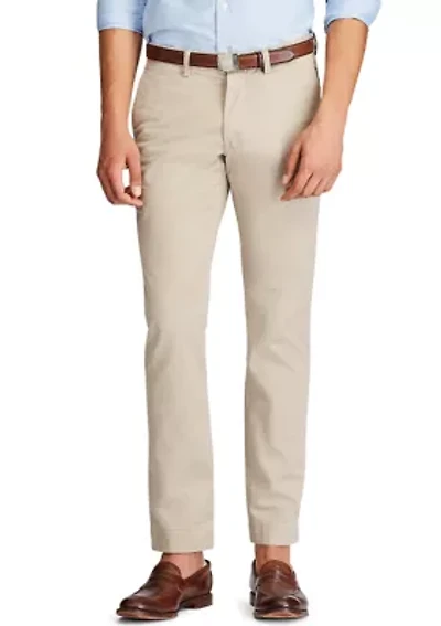 Stretch Slim Fit Cotton Chino Pants