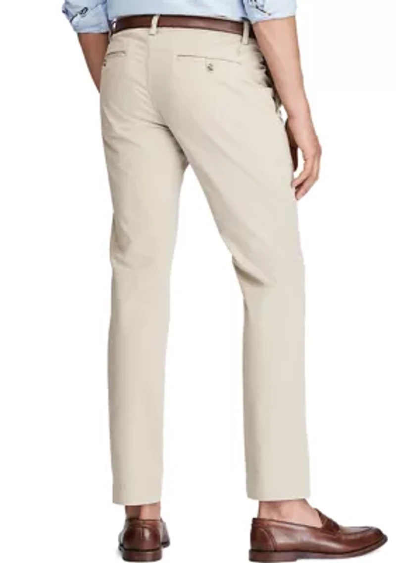 Stretch Slim Fit Cotton Chino Pants