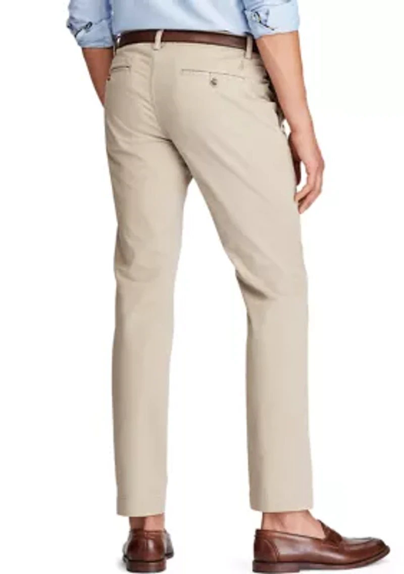 Stretch Slim Fit Cotton Chino Pants