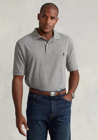 Big & Tall Classic Fit Mesh Polo Shirt