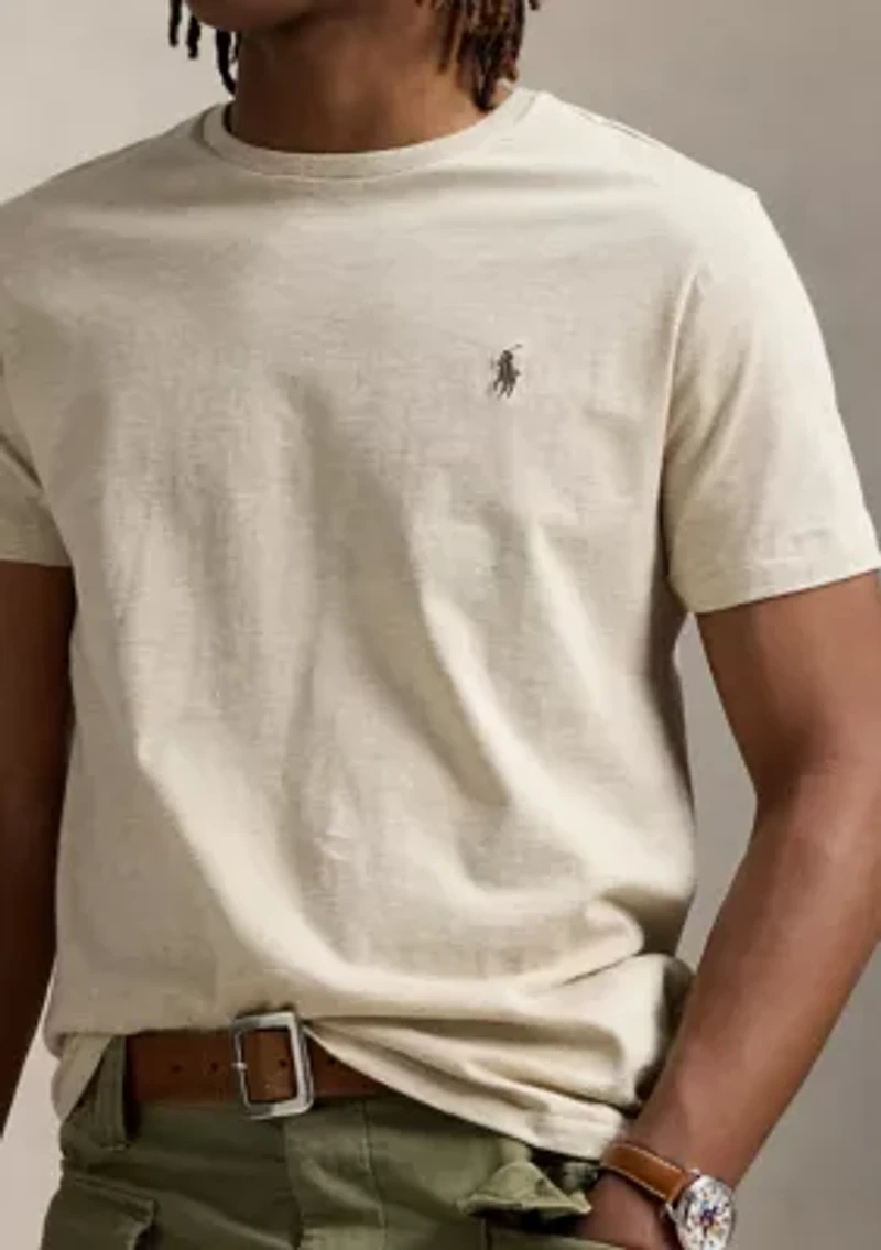Standard Fit Jersey Crewneck T-Shirt