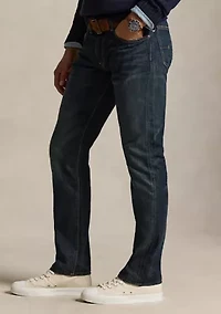 Straight-Fit Lightweight Morris-Wash Jeans
