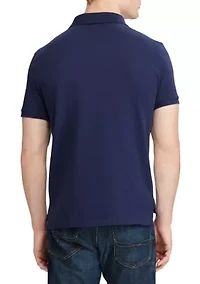 Custom Slim Fit Mesh Polo