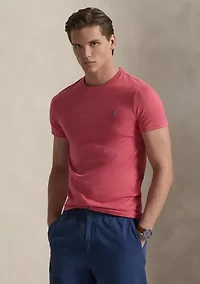 Men's Custom Slim Fit Jersey Crewneck T-Shirt