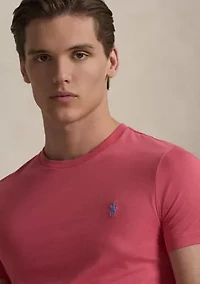 Men's Custom Slim Fit Jersey Crewneck T-Shirt