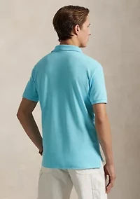 Custom Slim Fit Mesh Polo Shirt