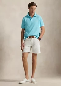 Custom Slim Fit Mesh Polo Shirt
