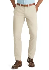 Stretch Straight Fit Chino Pants