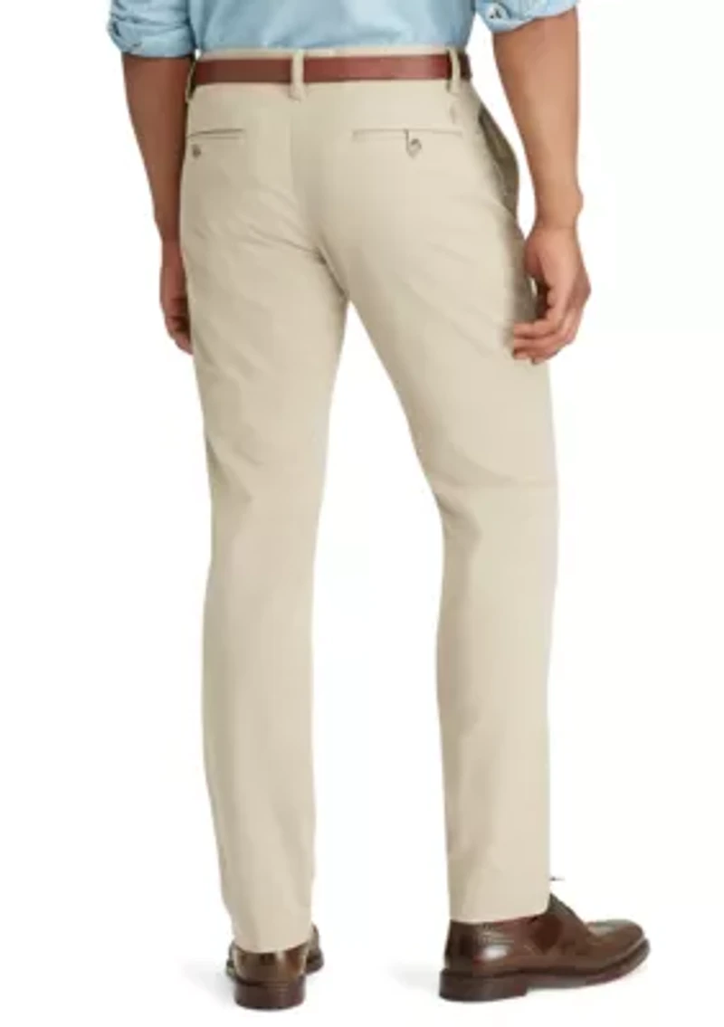 Stretch Straight Fit Chino Pants