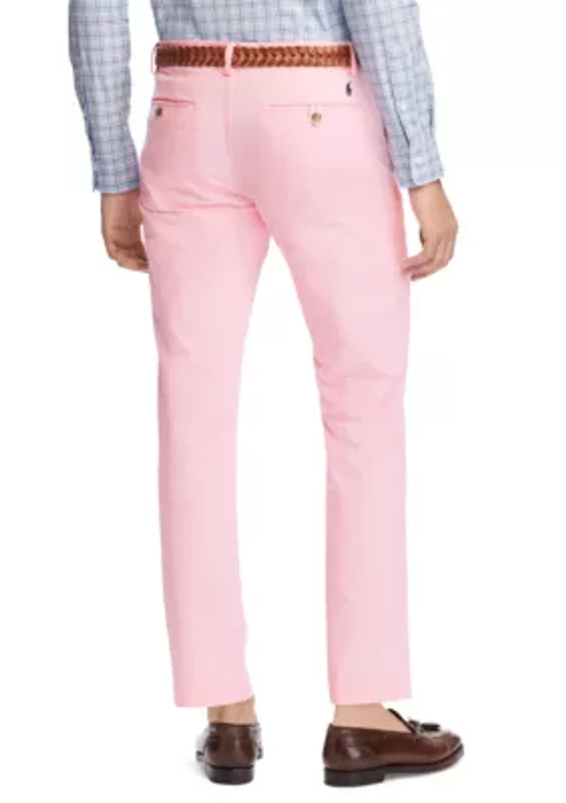 Stretch Straight Fit Chino Pants