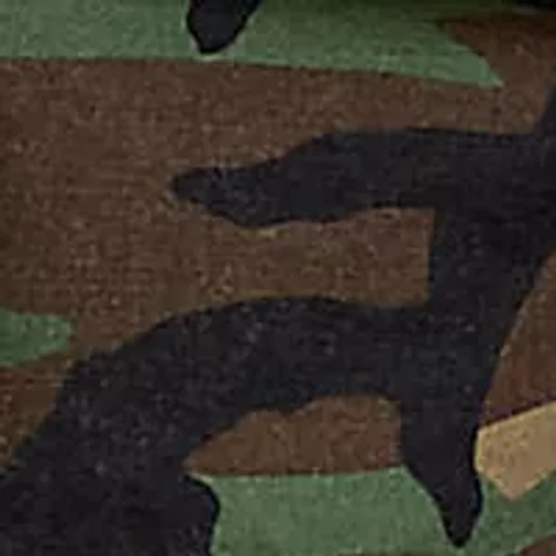 Relaxed Fit Camo Cargo Shorts