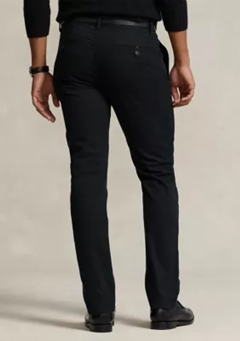 Stretch Slim Fit Cotton Chino Pants