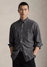 Classic Fit Chambray Shirt