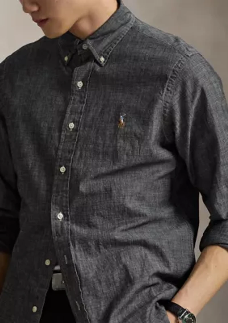 Classic Fit Chambray Shirt
