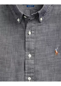 Classic Fit Chambray Shirt