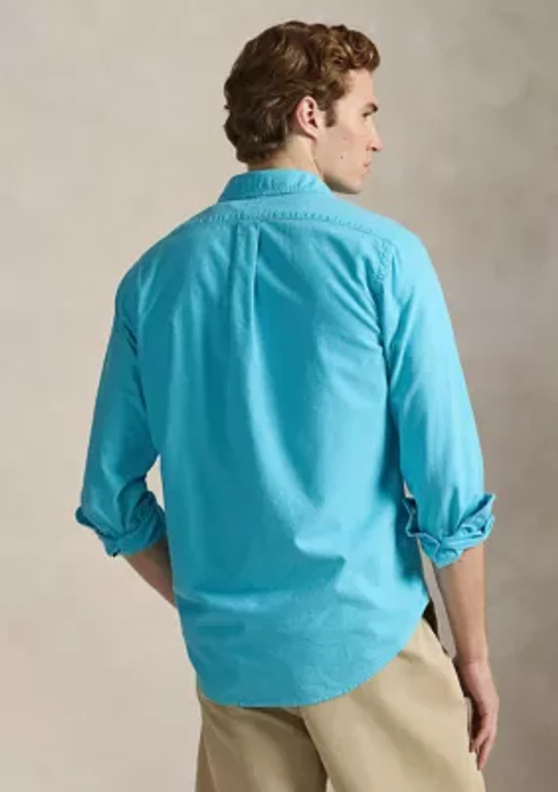 Garment-Dyed Oxford Shirt