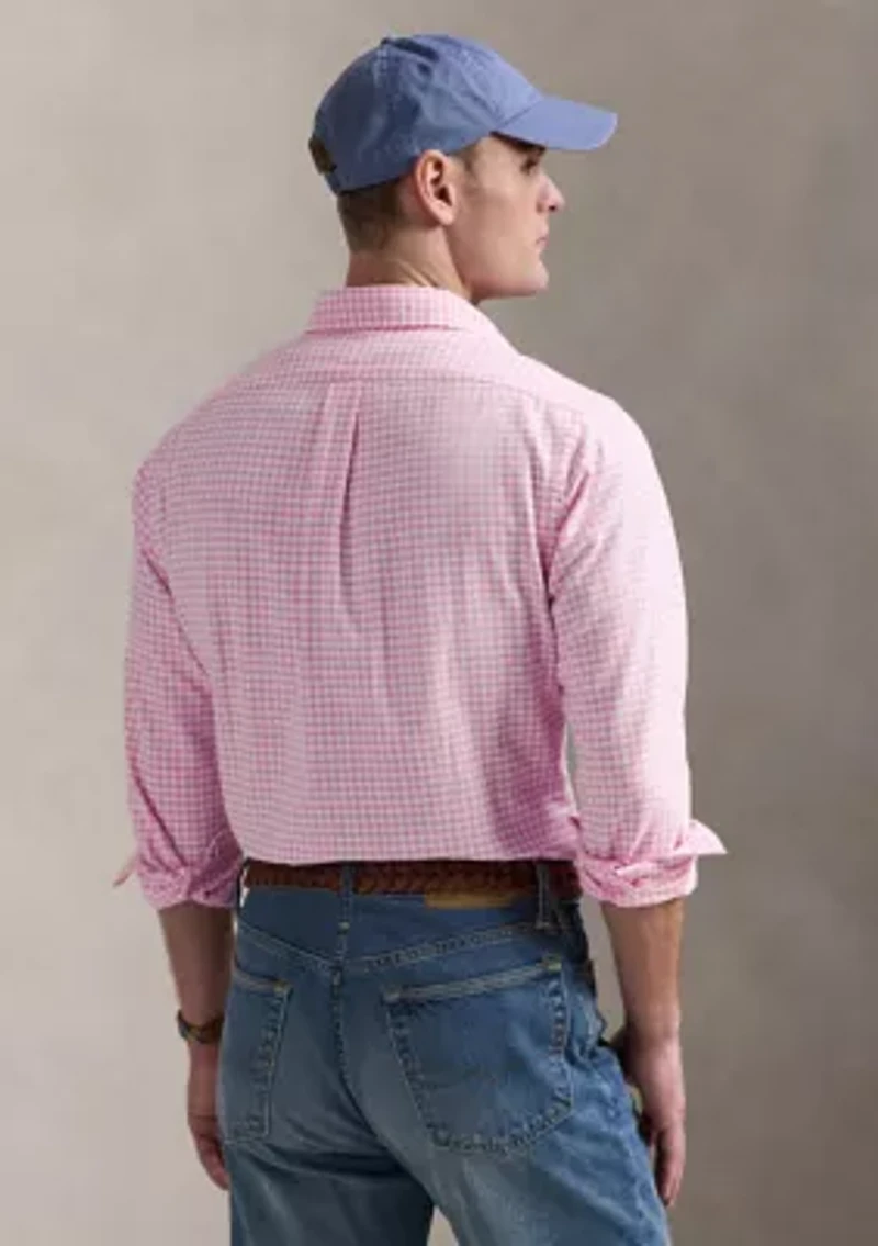 Classic Fit Gingham Oxford Shirt