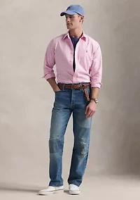 Classic Fit Gingham Oxford Shirt