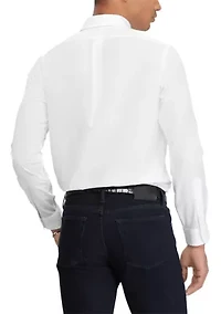 Classic Fit Checked Poplin Shirt