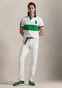 Classic Fit Big Pony Mesh Polo Shirt