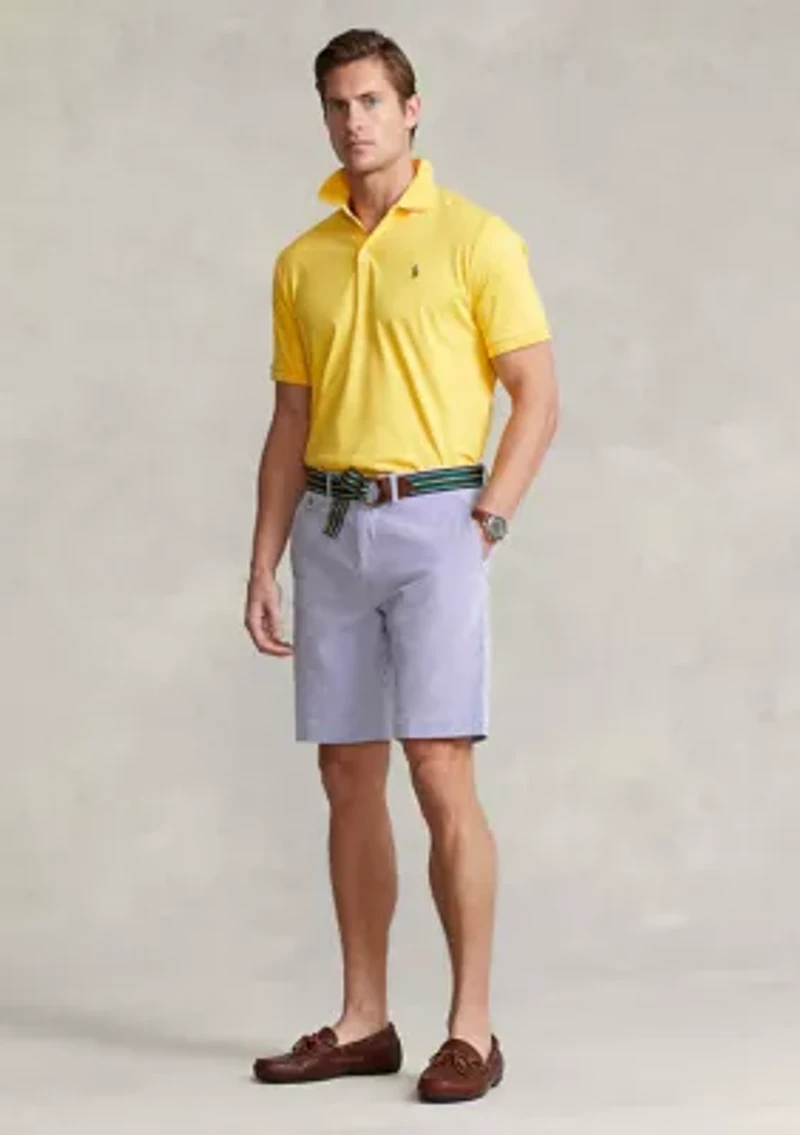9.25" Stretch Classic Fit Seersucker Shorts