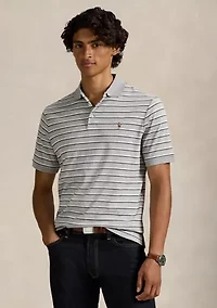 Classic Fit Striped Soft Cotton Polo