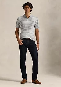 Classic Fit Striped Soft Cotton Polo
