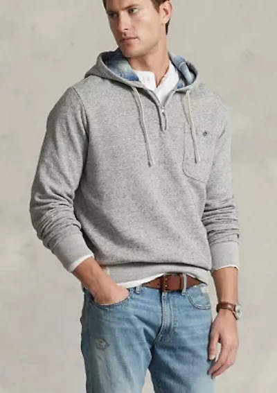Fleece Quarter Zip Hoodie