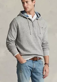 Fleece Quarter Zip Hoodie