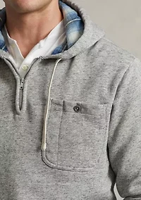 Fleece Quarter Zip Hoodie