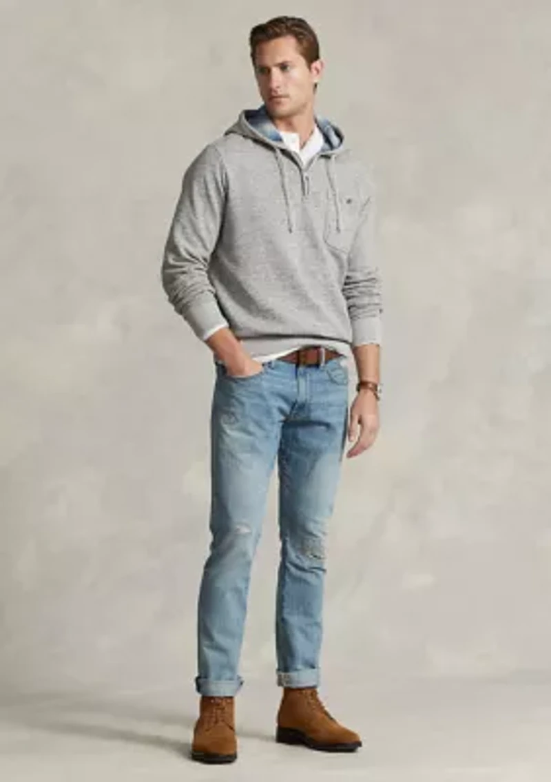 Fleece Quarter Zip Hoodie