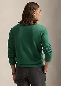 Luxury Jersey Quarter-Zip Pullover