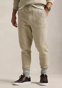 Double Knit Mesh Jogger Pants