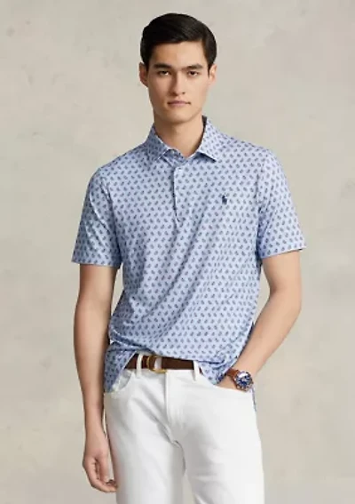 Classic Fit Performance Jersey Polo Shirt