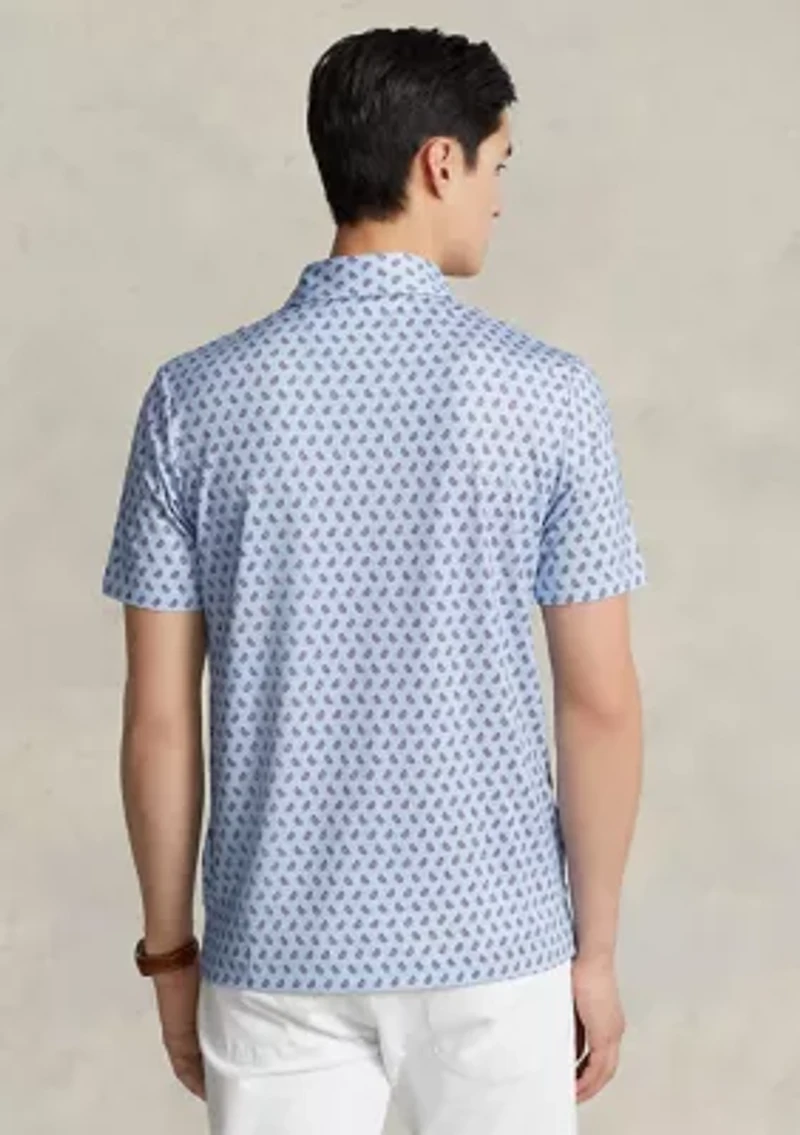 Classic Fit Performance Jersey Polo Shirt