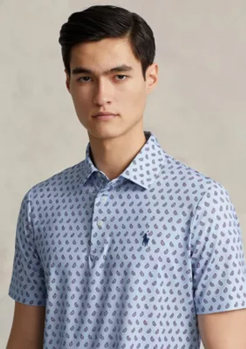 Classic Fit Performance Jersey Polo Shirt