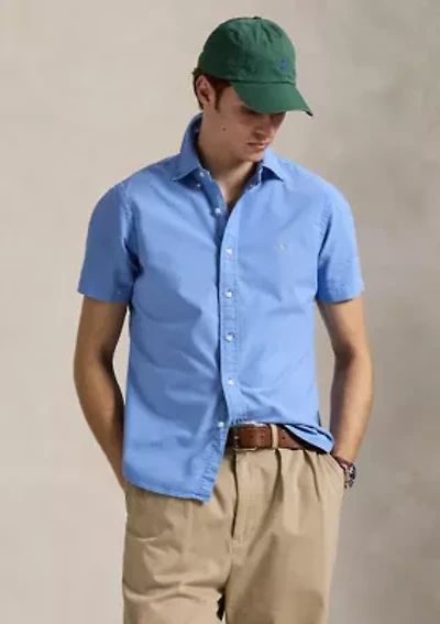 Men's Classic Fit Garment-Dyed Oxford Shirt