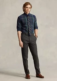 Classic Fit Plaid Oxford Shirt