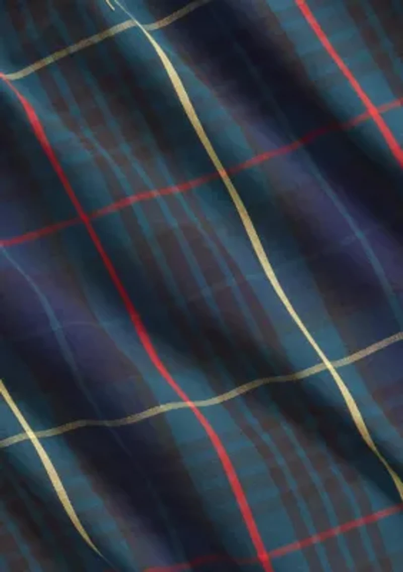 Classic Fit Plaid Oxford Shirt