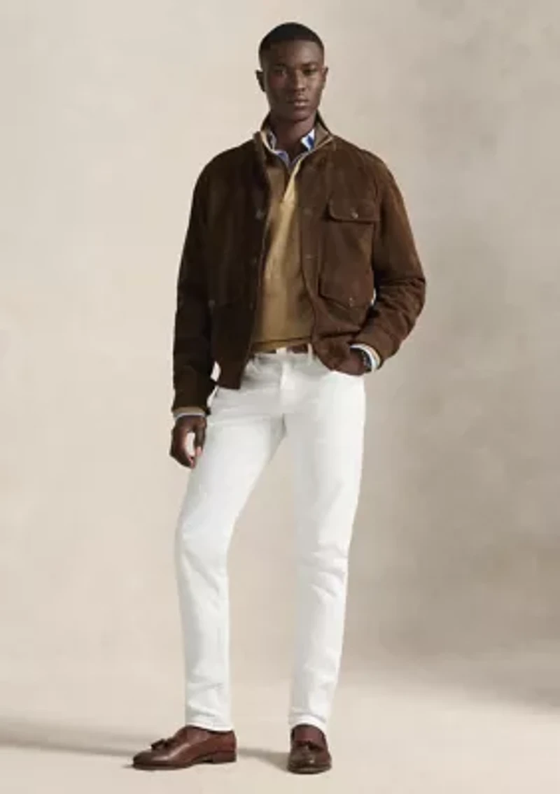Men's Luxury Jersey Quarter-Zip Pullover