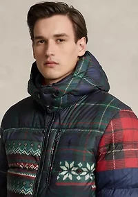 Print Water Repellent Down Jacket