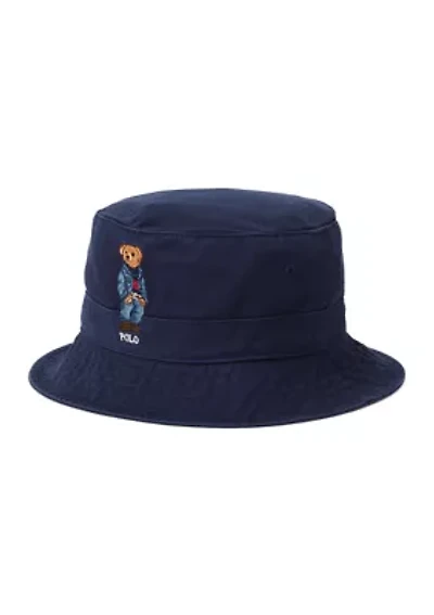 Polo Bear Twill Bucket Hat