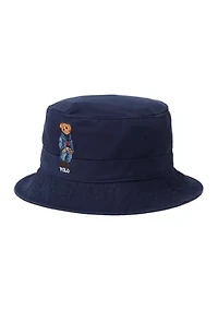 Polo Bear Twill Bucket Hat