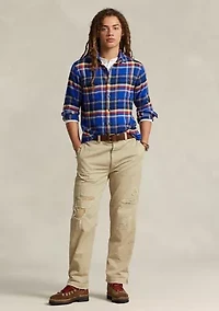 Classic Fit Plaid Twill Workshirt
