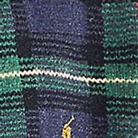 Patchwork Print Fleece Full Zip Hoodie