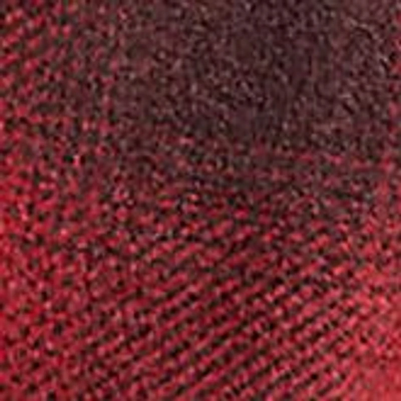 Plaid Brushed Fleece Hoodie