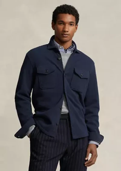 Double Knit Mesh Over Shirt