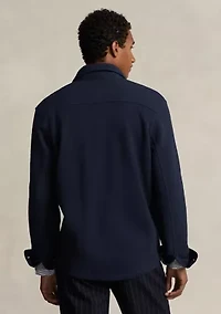 Double Knit Mesh Over Shirt