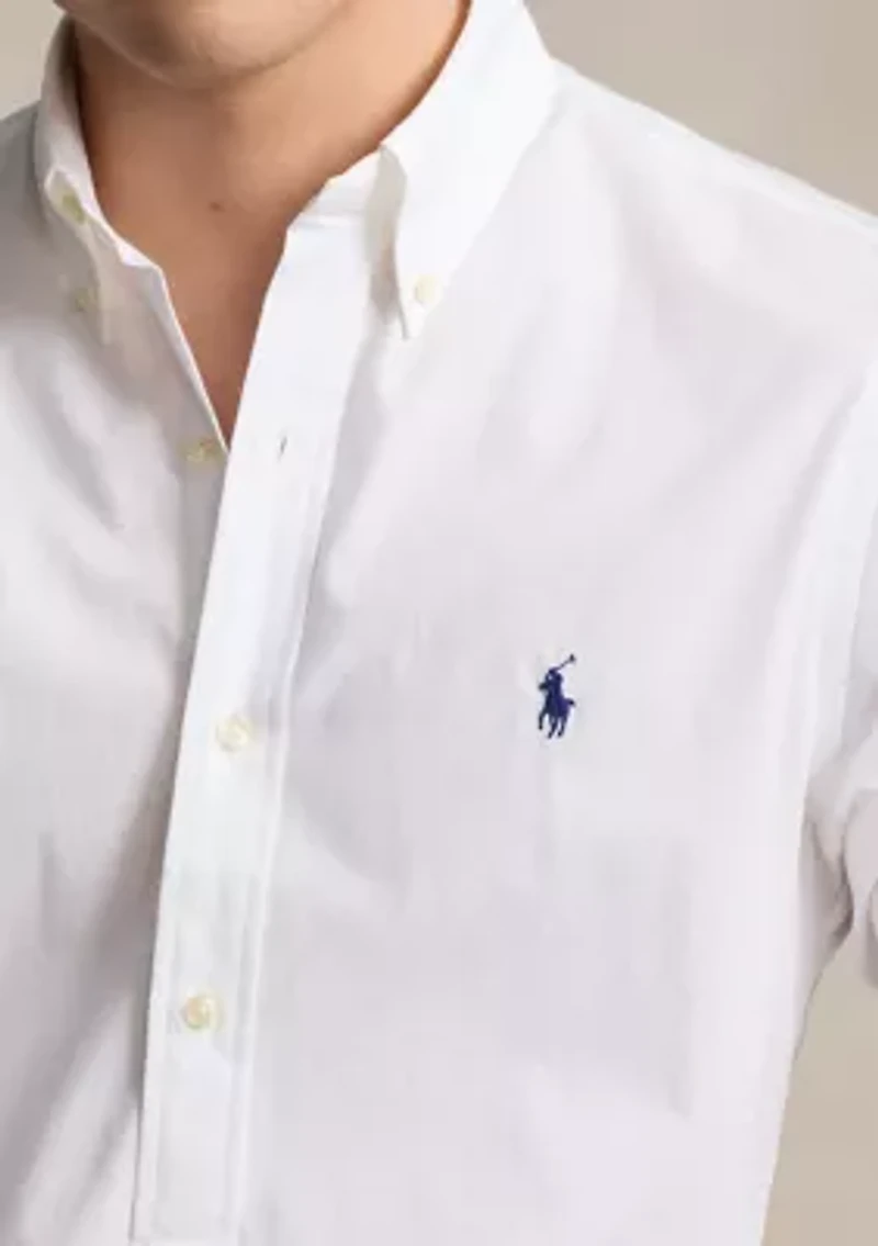 Classic Fit Poplin Shirt